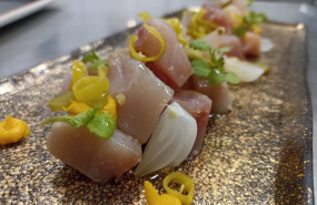 9junio dados de atun rojo marinado con encurtidos y escabeche 9junio dados de atun rojo marinado con encurtidos y escabeche