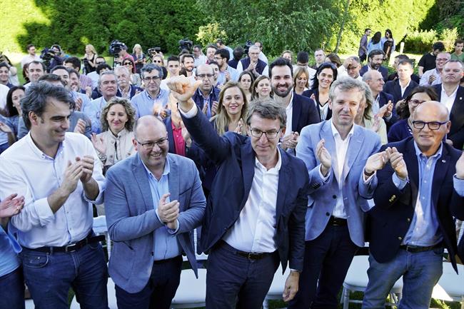 Alberto Núñez Feijóo anuncia que no será candidato a presidir el PP | ALVARO BALLESTEROS (EUROPA PRESS) ep alberto nunez feijoo anunciano sera candidatopresidirpp 20180706152003