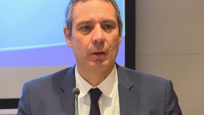 Archivo - El director de Coyuntura y Economía Internacional de Funcas, Raymond Torres en la charla sobre las previsones económicas de España para el periodo de 2019-2020. | Europa Press TV - Archivo ep archivo el director de coyuntura y economia internacional de funcas raymond torres en la charla