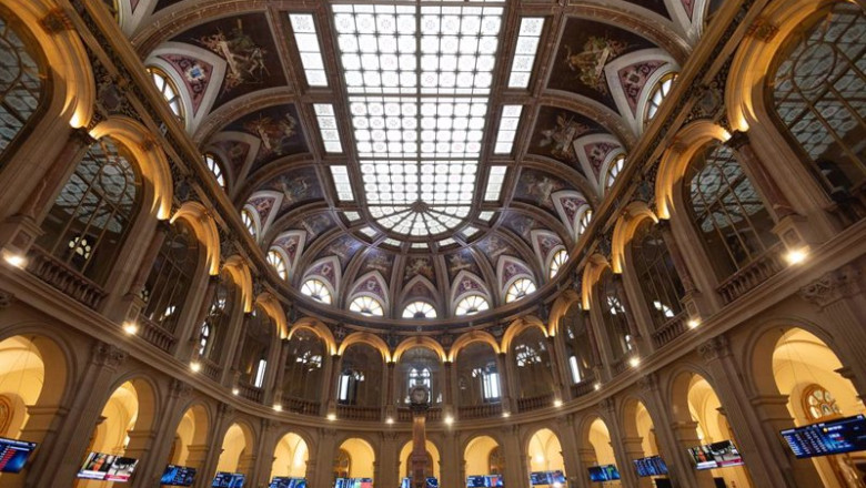 ep archivo interior del palacio de la bolsa a 3 de enero de 2024 en madrid espana ep archivo interior del palacio de la bolsa a 3 de enero de 2024 en madrid espana