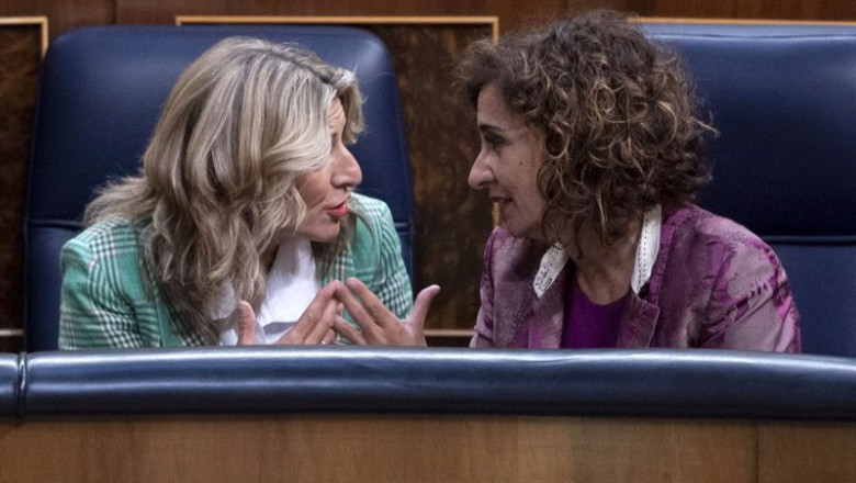 ep archivo la vicepresidenta segunda del gobierno y ministra de trabajo yolanda diaz y la ministra ep archivo la vicepresidenta segunda del gobierno y ministra de trabajo yolanda diaz y la ministra
