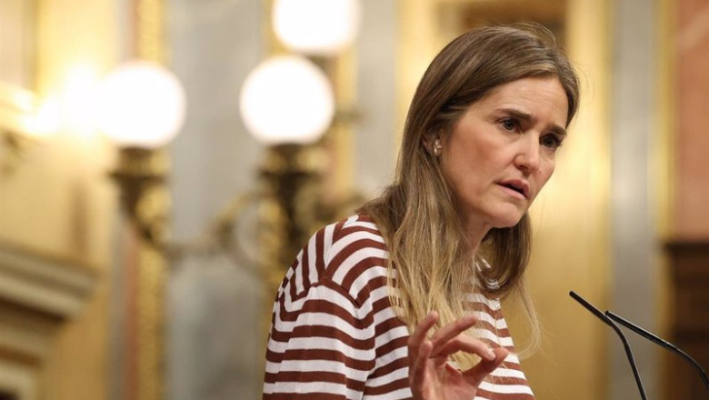 Archivo - La vicepresidenta tercera y ministra para la Transición Ecológica y Energía, Sara Aagesen, interviene durante una sesión plenaria en el Congreso de los Diputados, a 14 de mayo de 2025, en Madrid (España). | Marta Fernández - Europa Press - Archivo ep archivo la vicepresidenta tercera y ministra para la transicion ecologica y energia sara