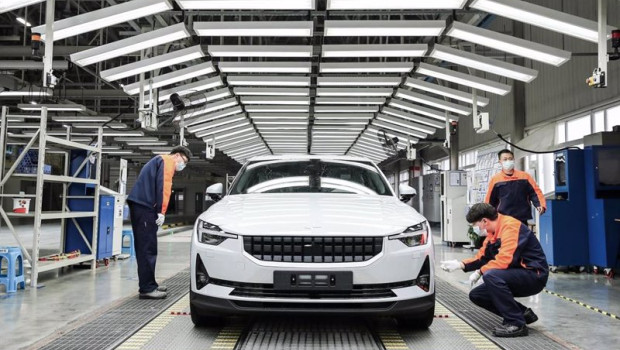 ep archivo   produccion del polestar 2 en la planta de polestar en luqiao china