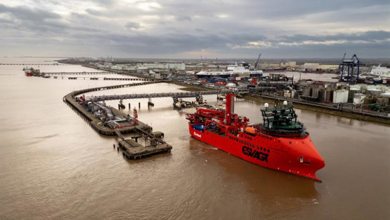 ep archivo   servicio de biometanol en el puerto de immingham reino unido