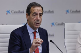ep el consejero delegado de caixabank gonzalo cortazar en la rueda de prensa