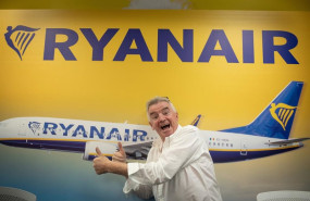 ep el consejero delegado de ryanair michael oleary ofrece una rueda de prensa en la sede de ryanair