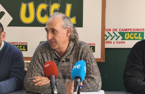 ep el coordinador regional de la union de campesinos de castilla y leon uccl jesus manuel gonzalez