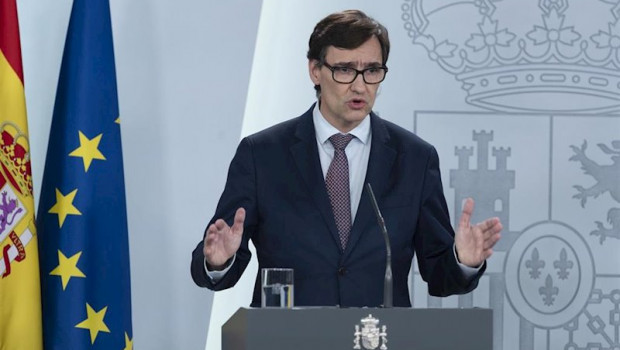 ep el ministro de sanidad salvador illa en rueda de prensa en la moncloa