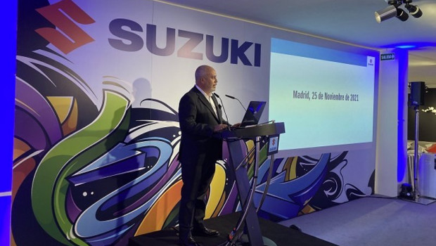 ep el presidente de suzuki iberica juan lopez frade en el encuentro anual con prensa de suzuki