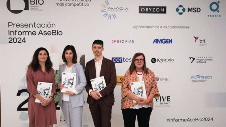 El sector 'biotech' captó 181 millones de euros en 2024, un 20,6% menos, según AseBio. | ASEBIO ep el sector biotech capto 181 millones de euros en 2024 un 206 menos segun asebio