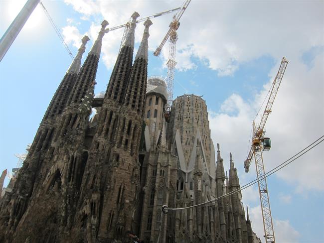 Façana de la basílica de la Sagrada Família | EUROPA PRESS ep faanala basilicala sagrada familia