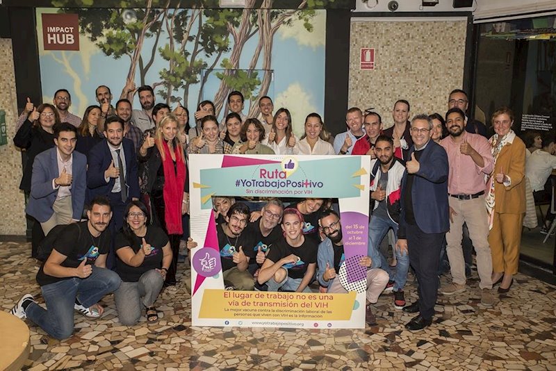 ep jovenes con vih de espana argentina mexico y reino unido se unen a la campana yotrabajopositivo