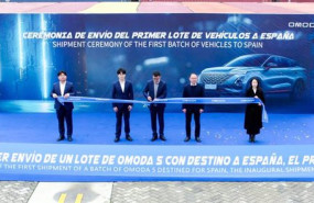 ep la ceremonia celebrada por el grupo chery para el envio de 700 modelos de omoda y jaecoo para