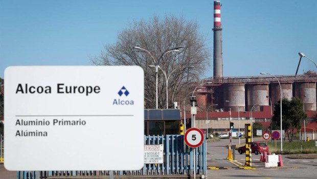 ep la fabrica de alcoa a 24 de enero de 2024 en san cibrao lugo galicia espana alcoa solicito el