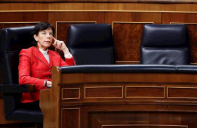 ep la ministra de educacion isabel celaa durante la primera sesion de control al ejecutivo celebrada