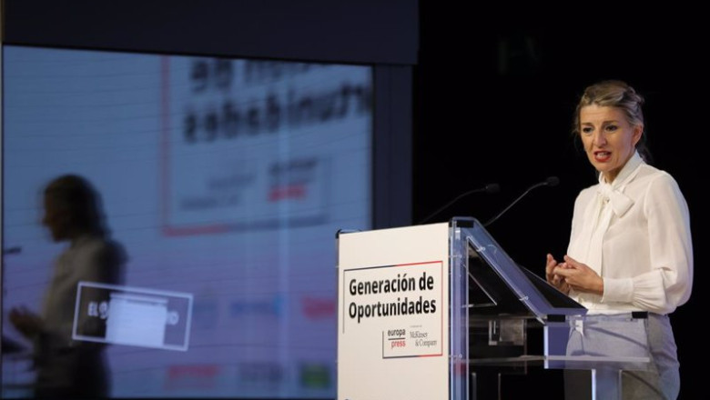 ep la vicepresidenta segunda y ministra de trabajo yolanda diaz generacion de oportunidades en ep la vicepresidenta segunda y ministra de trabajo yolanda diaz generacion de oportunidades en