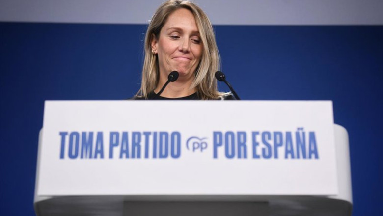 ep la vicesecretaria de coordinacion sectorial del pp alma ezcurra en rueda de prensa este lunes