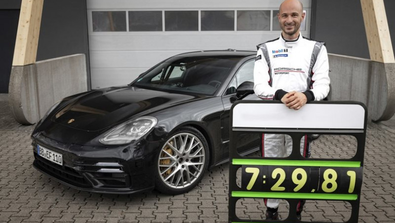 ep lars kern tras lograr un record de vuelta en nurburgring con el porsche panamera