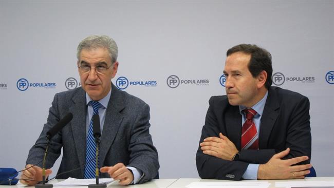 Leopoldo Barreda y Eduardo Andrade (PP) | EUROPA PRESS ep leopoldo barredaeduardo andrade pp