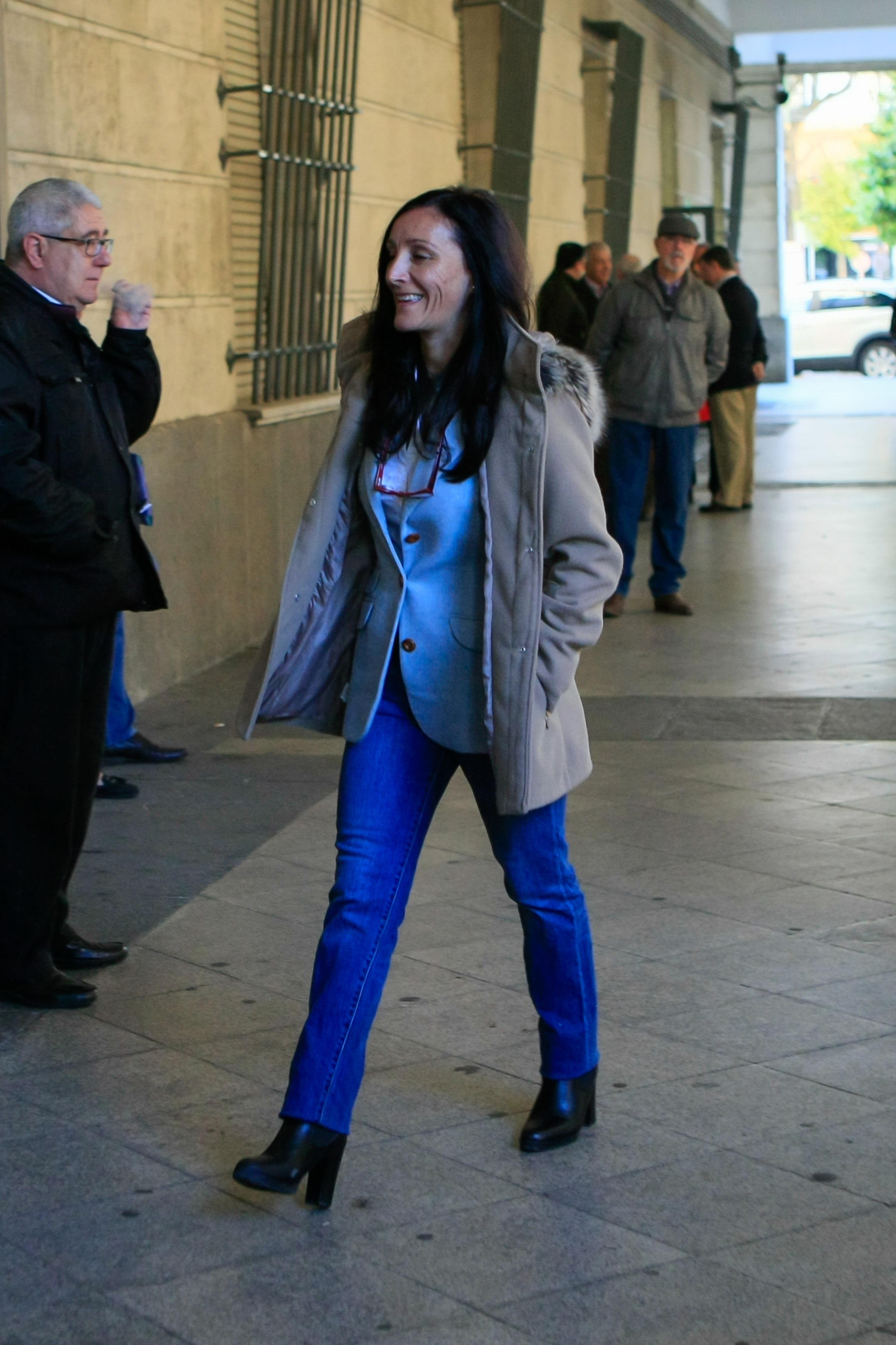 María Núñez Bolaños llegando a los juzgados de Sevilla | EUROPA PRESS ep maria nunez bolanos llegandolos juzgadossevilla