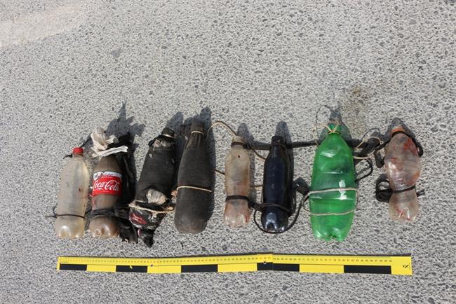 Material utilizado contra los agentes en el salto a la valla de Ceuta | GUARDIA CIVIL ep material utilizadolos agentessaltola vallaceuta
