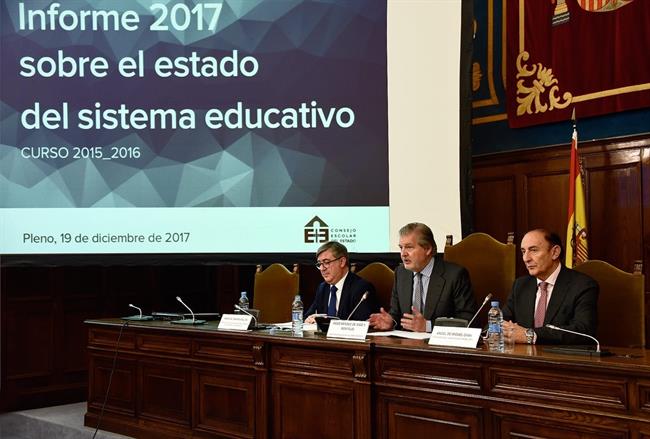 Méndez de Vigo preside el Pleno del Consejo Escolar del Estado | MINISTERIO DE EDUCACIÓN ep mendezvigo presideplenoconsejo escolarestado