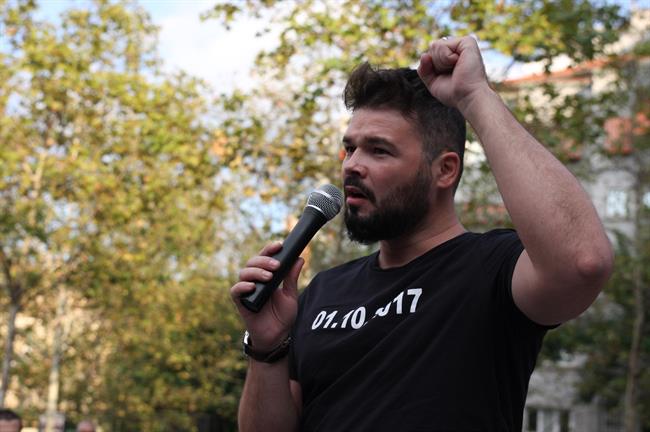 El portavoz adjunto de ERC, Gabriel Rufián | ERC ep portavoz adjuntoerc gabriel rufian