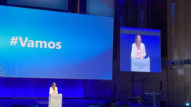 ep reyes maroto ministra de industria comercio y turismo en el congreso de faconauto