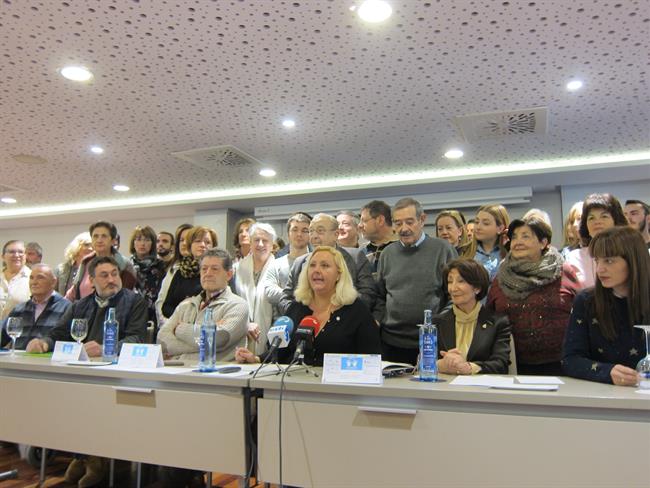 Rueda de prensa de la Asociación Navarra de Víctimas de ETA | EUROPA PRESS ep ruedaprensala asociacion navarravictimaseta