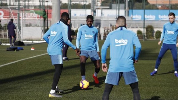 ep samuel umtiti concompanerosentrenamiento