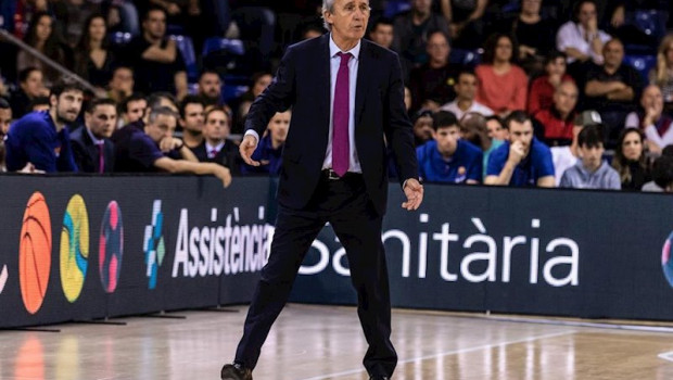 ep svetislav pesic head coach of fc barcelona during the turkish airlines euroleague match between