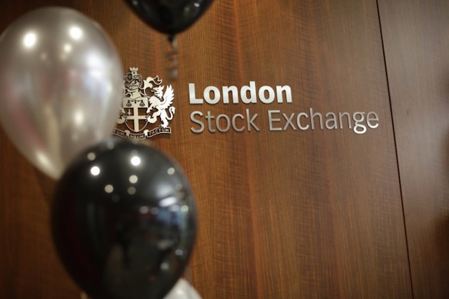lse london stock exchange balloons