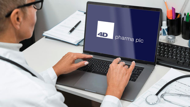 dl 4d pharma aim biotherapeutic pharmaceutical medical medicines treatments drugs developer logo