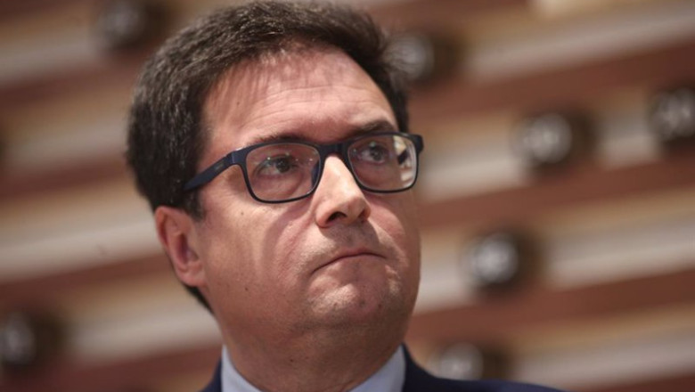 Archivo - El director de Paradores, Óscar López, en la segunda jornada de la Feria Internacional de Turismo- FITUR 2020, en Madrid (España),a 23 de enero de 2020. | Eduardo Parra - Europa Press - Archivo ep archivo el director de paradores oscar lopez en la segunda jornada de la feria internacional de