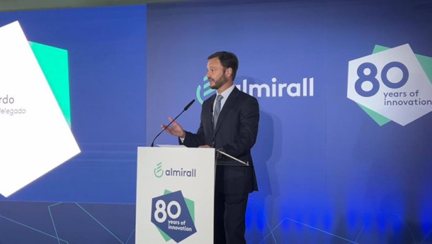 ep archivo   el presidente y ceo de almirall carlos gallardo en el acto de celebracion de los 80