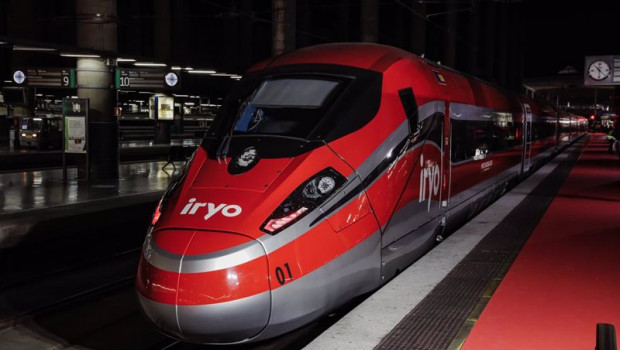 ep archivo   el primer tren de la flota de la marca comercial iryo en el jardin tropical de la