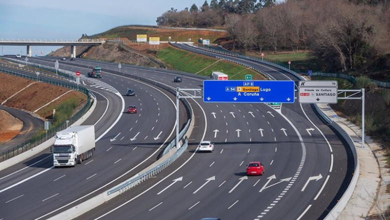 Archivo - Imagen de la autopista AP-9. | AUDASA - Archivo ep archivo imagen de la autopista ap 9