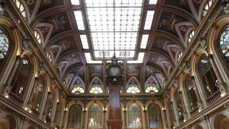 Archivo - Interior del Palacio de la Bolsa de Madrid, a 30 de junio de 2021, en Madrid (España). | Marta Fernández Jara - Europa Press - Archivo ep archivo interior del palacio de la bolsa de madrid a 30 de junio de 2021 en madrid espana