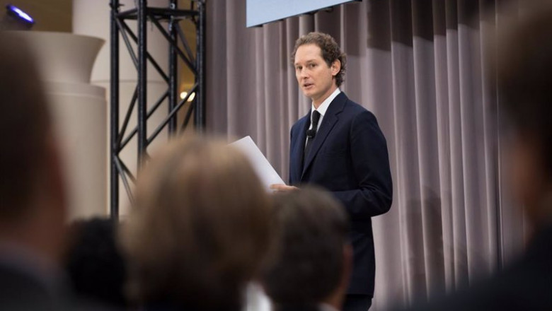 ep archivo - john elkann presidente de stellantis
