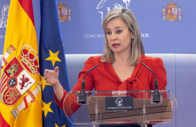 ep archivo   la portavoz de sumar en el congreso veronica martinez durante una rueda de prensa en el