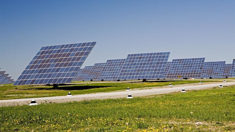 ep archivo planta fotovoltaica de acciona energia ep archivo planta fotovoltaica de acciona energia