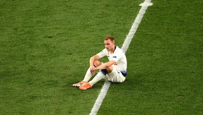 Christian Eriksen, durante un partido con el Tottenham. | Joe Giddens/PA Wire/dpa - Archivo ep christian eriksen durantepartidotottenham