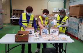 ep el consorcio europeo eit food ausolan y el banco de alimentos entregan 60000 menus infantiles