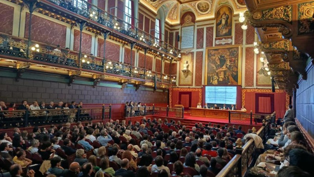 ep el premio nobel de economia joseph stiglitz en la conferencia en la universidad de deusto en
