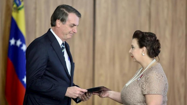 ep el presidente brasileno jair bolsonaro reconoce formalmente a maria teresa belandria como