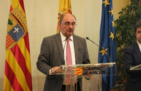 ep el presidente del gobierno de aragon y secretario general del psoe en la comunidad autonoma