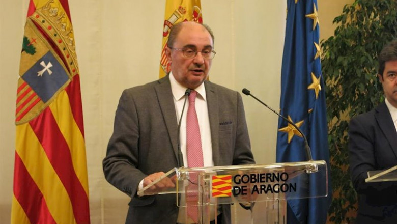 El presidente del Gobierno de Aragón y secretario general del PSOE en la Comunidad autónoma, Javier Lambán. | EUROPA PRESS - Archivo ep el presidente del gobierno de aragon y secretario general del psoe en la comunidad autonoma