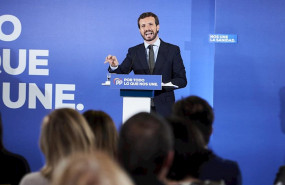ep el presidente del pp y candidato a la presidencia del gobierno pablo durante su intervencion en