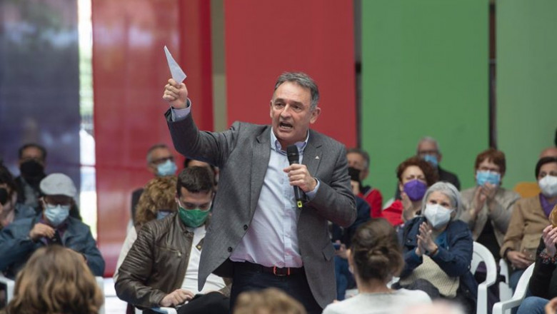 El secretario de Estado de Agenda 2030, Enrique Santiago interviene durante un acto de Unidas Podemos | EUROPA PRESS/A.Ortega.POOL - Europa Press ep el secretario de estado de agenda 2030 enrique santiago interviene durante un acto de unidas