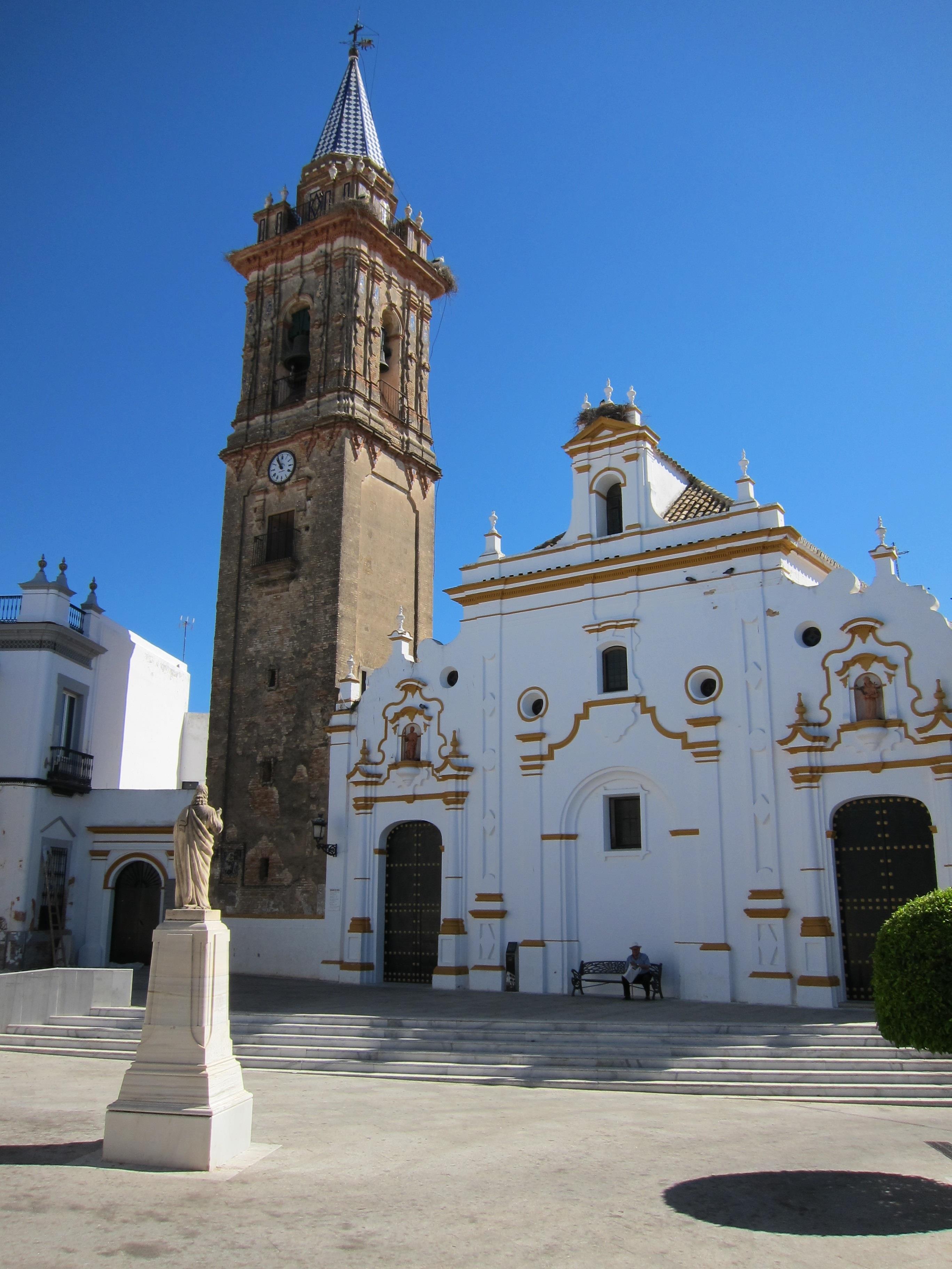 Iglesia de Santiago Apóstol en Bollullos Par del Condado. | EUROPA PRESS ep iglesiasantiago apostolbollullos parcondado